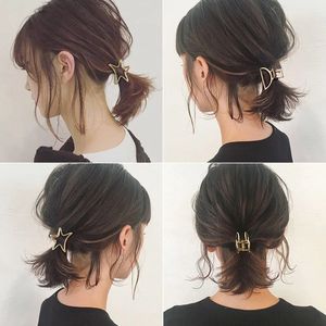 2023 Femmes Hair Golden Pearl Claw Polygon Alloy Candy Coiffure Clippin Hairpin Super Fairlip Girl Girls Fashion Accessoire
