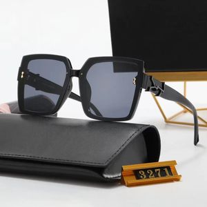 2023 femmes lunettes de soleil designer mode pour hommes femme luxe métal vintage lunettes de soleil été hommes style carré lunettes de soleil sans cadre homme UV 400 lentille avec boîte d'origine