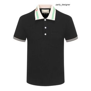 2023Designer Fashion Top Business Clothing Polo Hugos Broidered Collar Détails Coupper Shirt Mens Multi-Color Multi-Colors Tee M-XXXL GGITYS 9NAD