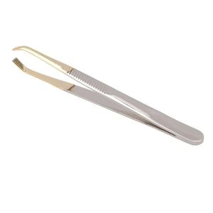 2024 1pcs Tweezers de sourcils Clip de cheveux en acier inoxydable