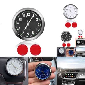 2024 2024 Reloj electrónico de reloj de reloj de reloj montado en el vehículo CAR Outción de aire Control central Mini reloj Luminoso ELECTRÓNICO Reloj