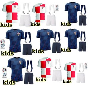 2024 2025 Croacia MODRIC Copa del mundo camisetas de fútbol Brekalo equipo nacional MANDZUKIC PERISIC KALINIC venta caliente camiseta de fútbol KOVACIC Rakitic Kramaric Kids Kit
