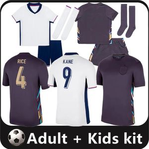 2024 2025 EURO Angleterre camiseta de fútbol BELLINGHAM Camisetas de fútbol SAKA FODEN INGLATERRAS RASHFORD STERLING GREALISH Equipo nacional KANE Men Kit Kids set tops 16-4XL