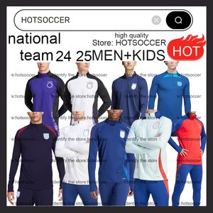 2024-2025 vêtements d'entraînement de l'équipe nationale kit homme enfants Italie Portugal Espagne BELLINGHAM MBAPPE Allemagne KROOS VERRATTI TOTTI