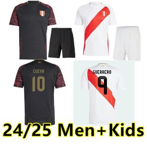 2024 2025 Pérou Soccer Jerseys Universitario de Deportes Université du Pérou à domicile PIZARRO FALFAN GUERRERO FLORES LAPADULA Fans de football chemise hommes enfants kit