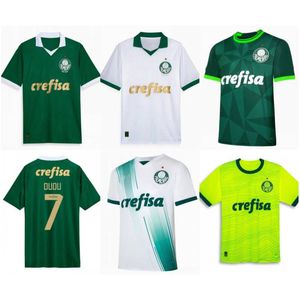 2024/25 Maillot de football Palmeiras 2025 ENDRICK DUDU ZE RAFAEL RONY Maillot de football Homme G.GOMEZ BRENO LOPES ATUESTA R. VEIGA G.MENINO Uniforme Kit enfants