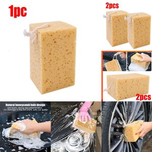 2024 2PCS CHARGE DE CARRAUX SPONGE HEALDCOMBE SUPERBOSBANT AUTO Auto Sponge Wipe Care Détail