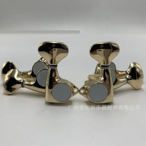 2024 3L 3R Gold Lock String Tiners Guitar Guitar Machine Heads Taillers pour Gold Lock String Tiners