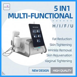 2024 9D HIFU Máquina de ultrasonido 9D antienvejecimiento Eliminación de arrugas Dispositivo de estiramiento de la piel 8 cartuchos Levantamiento facial para uso en salón femenino Liposonix Anti Aging