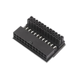 2024 ATX 24pin ATX 90 degrés 24 broches à 24 pin Adaptateur de la bougie d'alimentation Connecteurs d'alimentation de carte mère Mother Power Câbles d'alimentation modulaire 2.Pour les câbles d'alimentation modulaire