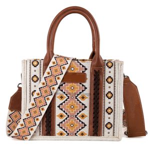 Bohemia Wrangler Bag Bolsas para mujer Shop Shop Showing Bag Luxurys Crossbody Handbods Purse Fashion Travel Clutch Bolsa de lienzo comprador