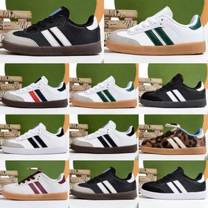 2024 Bold Kids Casual Shoes Sneakers Platform Glow Platform Shoe Wales Bonner Leopard Vegan White Gum Og Suede Baby Youth Youth Fits Infantes Tamaño de deportes al aire libre Tamaño 24-37