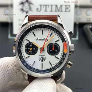 2024 Breitl Watch original Time Time Deus Watch Premier Chronograph Designer Moving Watches de alta calidad Reloj de hombres de lujo 377
