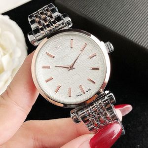 2024 Designer Watch Femmes Vers Hot Sale Watchs Women Girl Girl Style Metal Steel Band Quartz Wrist Watch Wholesale Watch Watch Designer Livraison GRATUITE