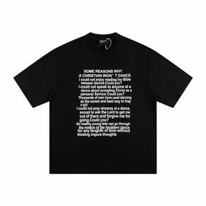 2024 Enfants Riches Damies Designer Men T-shirt Print Mens Tee et Short Womens Loose Silk Shirt Tees T-Tshirt