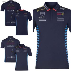 2024 F1 Racing Team T-shirt Formule 1 Polo Polo Clothing Mens Tops Nouvelle saison T-shirt Fans de sport automobile BQ1Z