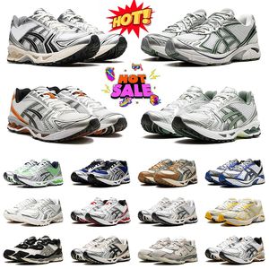Asics Gel Kayano 14 Nyc Gt 1130 2160 Running Shoes Tigers Trainers 【code ：L】Leather White Clay Canyon Cream Black Metallic Plum Sneakers Blue Runners