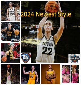 2024 Final Four Jerseys 4 Women College Basketball Iowa Hawkeyes 22 Caitlin Clark Jersey Home Away Yellow Whi Men Youth Kid Girl Ediger Taylor McCabe