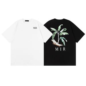 2024 FW Streetwear Men's’s Designer T-shirt Amirir Shirt Coconut Tree Lounge Print Graphic Tee Casual High Street High Street Men and Women Unisexe Fashion T-shirts S-XL