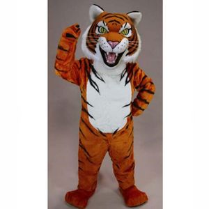 2024 Halloween Tiger Mascot Costume Carnival Performance Apparel Anime Ad Applelel Performance Apparel