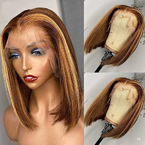 2024 Centre de haute qualité Partiting Wigs Vente chaude Brown Brown Hair Wholesale Europe America Fashion Permed Rose Net Brown Long Long Pinie droite