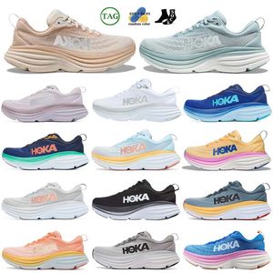 2024 Hokka Oone Cliftoon 8 Chaussures de course Chaussures de sport Boondi 8S Carboon X 2 Baskets Absorbant les chocs Road Fashioon Hommes Femmes Top Designer Sneaker Cliftoon 9