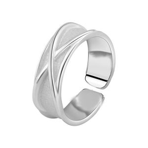 2024 Hot Animation x Rings de marca de diseño para mujeres S925 plateado plateado transmisión abierta emoción dedo dedo de amor anillo joyería