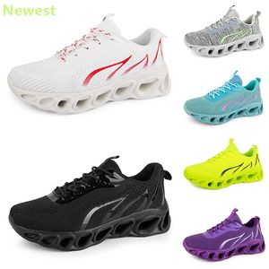 2024 vente chaude chaussures de course hommes femme blancs orange marine crème roses noir violet gris baskets baskets couleur respirante 18 GAI