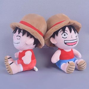 2024 Película de Anime japonés pirata Luffy juguetes de peluche regalo para niños