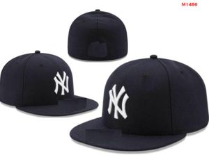 2024 Baseball Yankees Chapeaux ajustés Classic World Series Hip Hop Sport SOX Full Closed LA NY Caps Chapeau 1995 Stitch Heart 