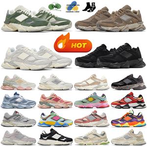 Hombres Mujeres Nuevos Balanaces 9060 Zapatos de diseñador Zapatillas de deporte casuales Ladrillos de hongos Madera Triple Negro Castlerock Sal marina Baby Shower Azul Entrenadores deportivos al aire libre