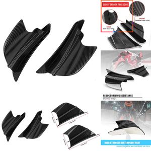 2024 Motorcycle Winglet Aerodynamic Wing Kit Spoiler pour Yamaha Kawasaki Honda BWS RS Jog Joe GP H2 / H2R Scooter Fairings