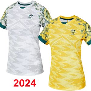 2024 Equipo nacional de Australia Jersey de fútbol Cooney-Cross Micah Carpenter Raso Hunt Wheeler Chidiac Gorry Vine Camiseta de fútbol Hombres y niños Kits de camisa Niño Adultos