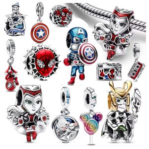 2024 New 925 Sterling Silver Captain Doctor Beads Original Charm Suitable for Classic Fashion Charm Bracelet Jewelry