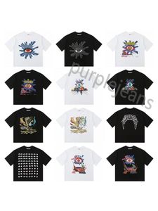 2024 Nouveau Designer Hommes T-shirt Femmes Hommes Casual T-shirts Streetwear Manches courtes Summer Tee House of Errors Logo Imprimer Tees Mans Hiphop Vêtements Coton Polos Vêtements