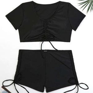 2024 New Fashion Shorts Maillot de bain Femme Sexy Bikini One Piece Swimsuit