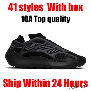 2024 Nuevo diseñador de lujo Running Shops Flow Runner 500 Basketball Shoe 700 V2 V3 Tennis Run Foam Runner Black Men Women Women Casual Sport With Box 158