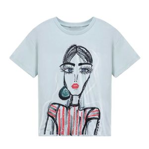 Camiseta personalizada de algodón pesado para mujer, camisetas con bordado 3d de talla grande, fabricante de alta calidad Oem, 2024