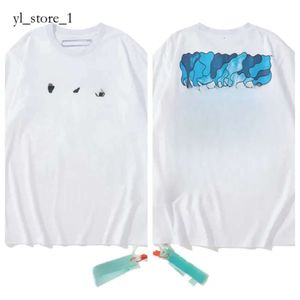 2024 Off Whiteshirt Men Mujeres ofend Mensos Gráfico Man Manianos Off White T fuera de la oficina Camiseta Jumper Kid Kid Short Uomo Designer Shirts Tops de verano 3290