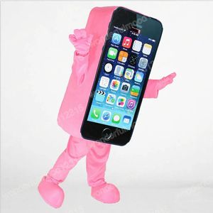 2024 Performance Cell Phone Mascot Costumes Mobile Cartoon Carnival Hallowen Performance Unisexe Fancy Games Tentime