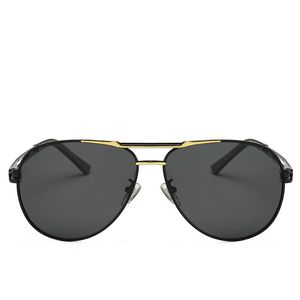 Lunettes de soleil océan pour femmes et hommes, monture pilote, mode été, Style Steam Punk, marque en métal, lunettes de soleil de styliste, UV400 Points, 2024