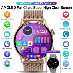 2024 Smartwatch Women 466 * 466 AMOLED 1,43 