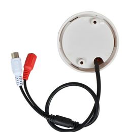2024 Sound Monitor Audio Pickup Microphone pour CCTV VIDEO VIDEO Sécurité Caméra IP Camerasmicrophone pour CCTV