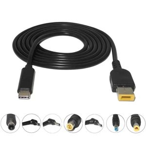 2024 USB C PD Câble de charge Cable Cord de type C à DC Universal Power Adapter Converter pour Lenovo Asus Dell HP Acer Samsung LG Oploper pour Lenovo