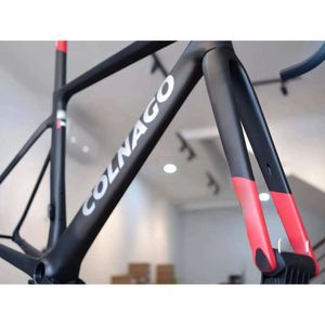 2024 V4RS C68 MARCOS UD Fibra de colnago T1000 Top Frameset Quality Bicycle Full Road Bike Glossy Matt Disc Bakes Custon Carbon Cycling FrameWoke