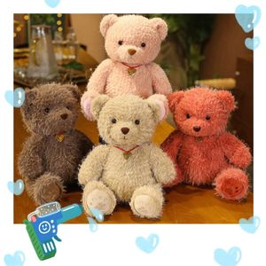 2024 Saint Valentin Nouveau mignon ours en peluche dessin animé ours en peluche cadeaux de couple pour un sommeil apaisant oreillers en peluche cadeaux d'activité exquis en stock cadeau de la Saint-Valentin