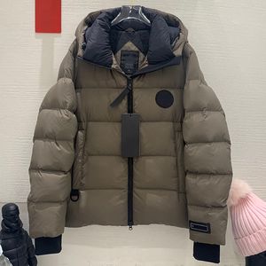 2024 Navidad gran venta para hombre diseñador canadiense abajo insignia negra chaqueta de invierno para mujer rompevientos abajo moda casual chaqueta térmica