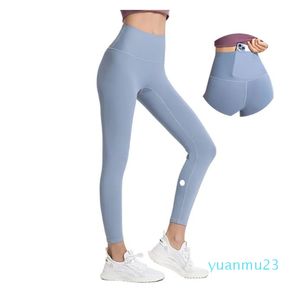 2024 Pantalons de yoga LU Align Leggings Femmes Shorts Pantalons Cropped Tenfits Lady Sports Pantalon Pantalon Exercice Fitness Wear Girls Running Leggings Gym