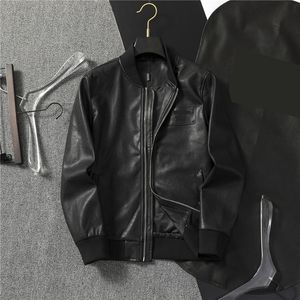 2024men's veste courte veste célèbre veste de designer veste en cuir en cuir noir punk punk cardigan veste pour hommes