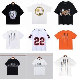 2024Mens Designer T Shirts Amirs Impreso Moda Hombre Camiseta de algodón de calidad superior Camisetas casuales Manga corta de lujo Hip Hop Streetwear Camisetas Tamaño S-XL a3